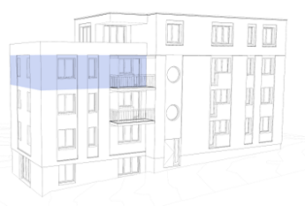 Helle 3.5-Zimmerwohnung mit zwei Balkonen 2