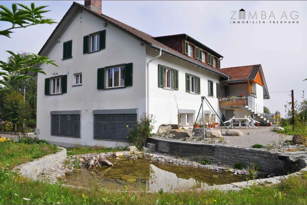 GROSS, schöne Lage, viel Sonne, mit Garten und Westterrasse