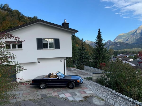 Charmantes 3.5 Zi.-Ferienhaus mit Bergsicht & Garten - nah am Golfplatz 17