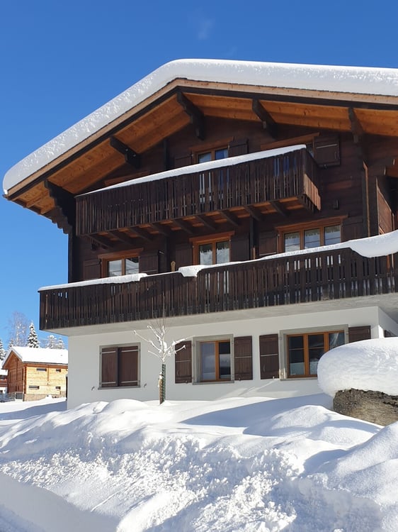 Gemütliches Walliser Chalet mit zwei Wohnungen in Mühlebach 2