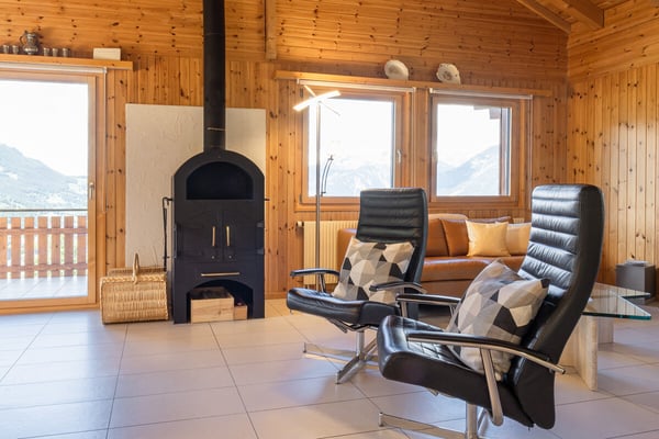 Charmantes Chalet mit Weitsicht in Bürchen 9