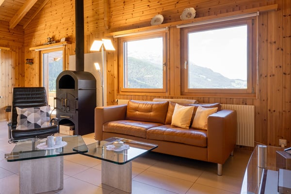 Charmantes Chalet mit Weitsicht in Bürchen 6