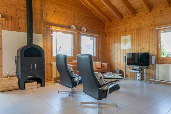 Charmantes Chalet mit Weitsicht in Bürchen 7
