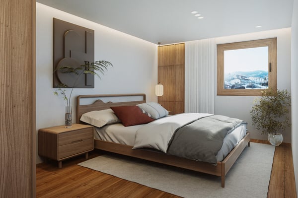 1.5-Zimmerwohnung zur Miete (Erstbezug): Neubau Hasol in Bürchen 9