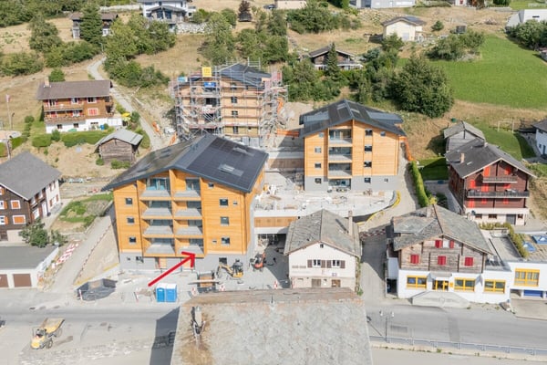 1.5-Zimmerwohnung zur Miete (Erstbezug): Neubau Hasol in Bürchen 1