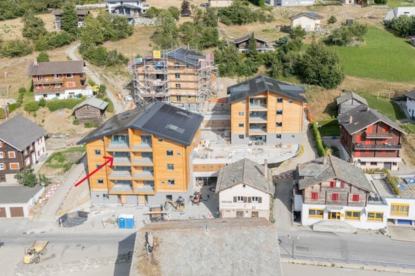 3.5-Zimmerwohnung zur Miete (Erstbezug): Neubau Hasol in Bürchen 1