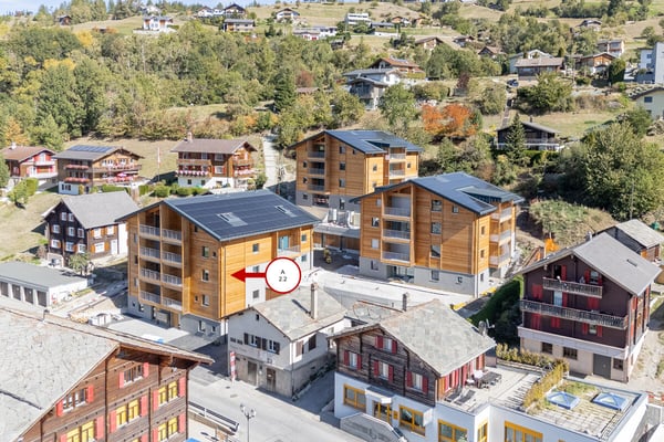 2.5-Zimmerwohnung zur Miete (Erstbezug): Neubau Hasol in Bürchen
