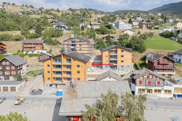 3.5-Zimmerwohnung zur Miete (Erstbezug): Neubau Hasol in Bürchen 1