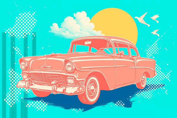 Oldtimer-Garage in der Bruggmühle 1