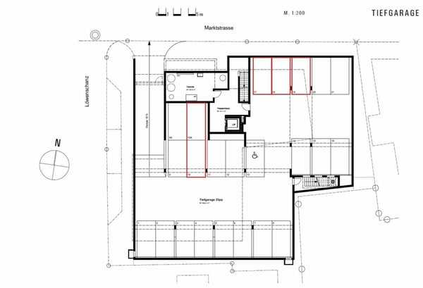 Parkieren direkt am Boulevard - zentrale Einstellplätze 1