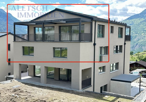 zu verkaufen, moderne Duplex-Attikawohnung in Ried-Brig / VS 4