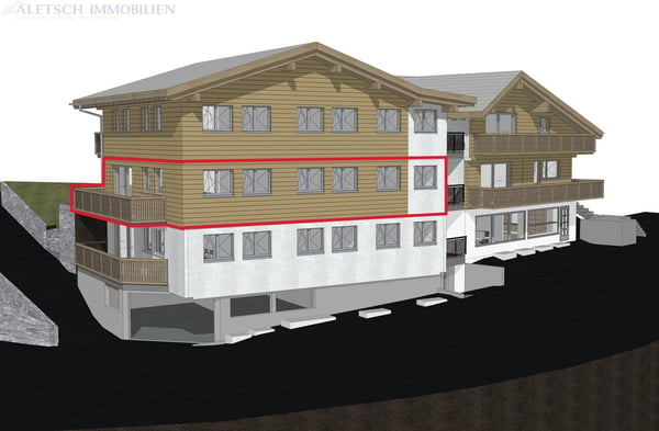 Alpin leben in Fiesch - 3.5-Zimmer-Wohnung im 1. Obergeschoss 2