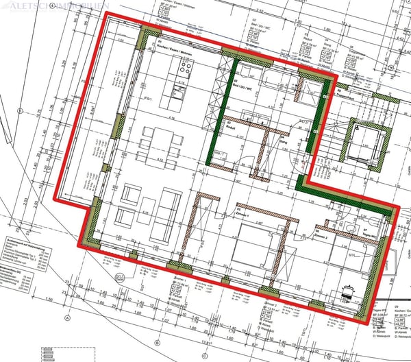 Alpin leben in Fiesch - 3.5-Zimmer-Wohnung im 1. Obergeschoss 3
