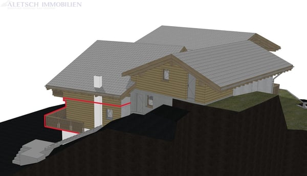 Kompakt, komfortabel - 2.5-Zimmer-Wohnung im 1. Obergeschoss, Fiesch 2