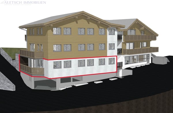 Wohnen am Fusse Berge - 3.5-Zimmer-Wohnung im Erdgeschoss, Fiesch 2
