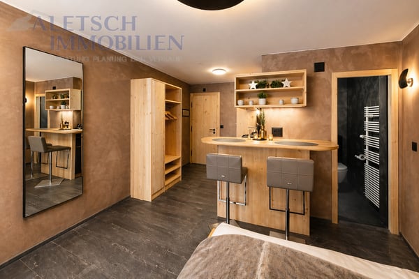 originell renoviertes Studio zur Dauermiete in Zermatt 2