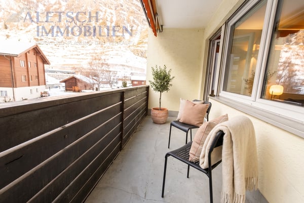 originell renoviertes Studio zur Dauermiete in Zermatt 4