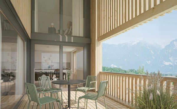 4 ½-Zi-Dach-Maisonettewohnung an idyllischer, ruhiger Wohnlage in Oberschan 3