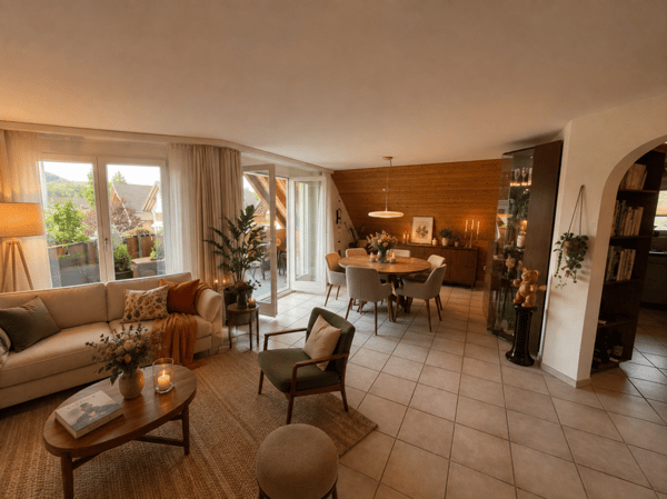 Gemütliche Dachwohnung mit schöner Terrasse 2