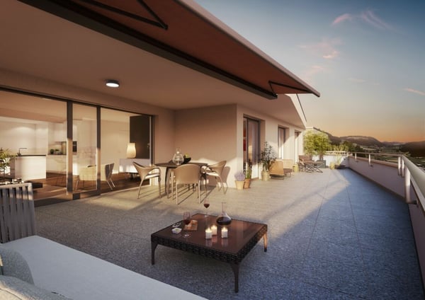3.5-Zimmer Terrassenwohnung im 