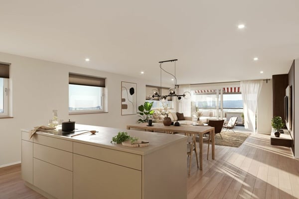 3.5-Zimmer Terrassenwohnung im 