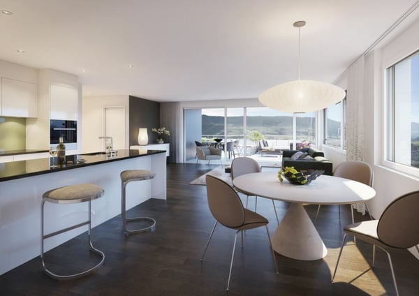 3.5-Zimmer Terrassenwohnung im 