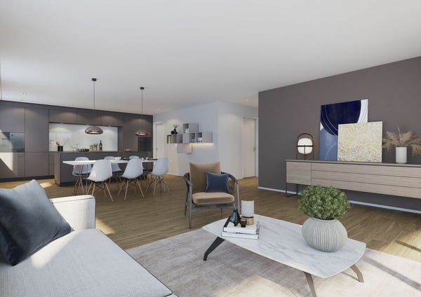 3.5-Zimmer Terrassenwohnung im 