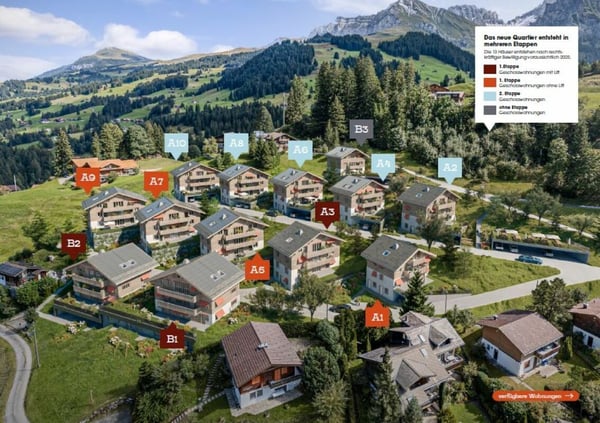 Eggetli-Adelboden - 3½ Zimmer Wohnungen 3