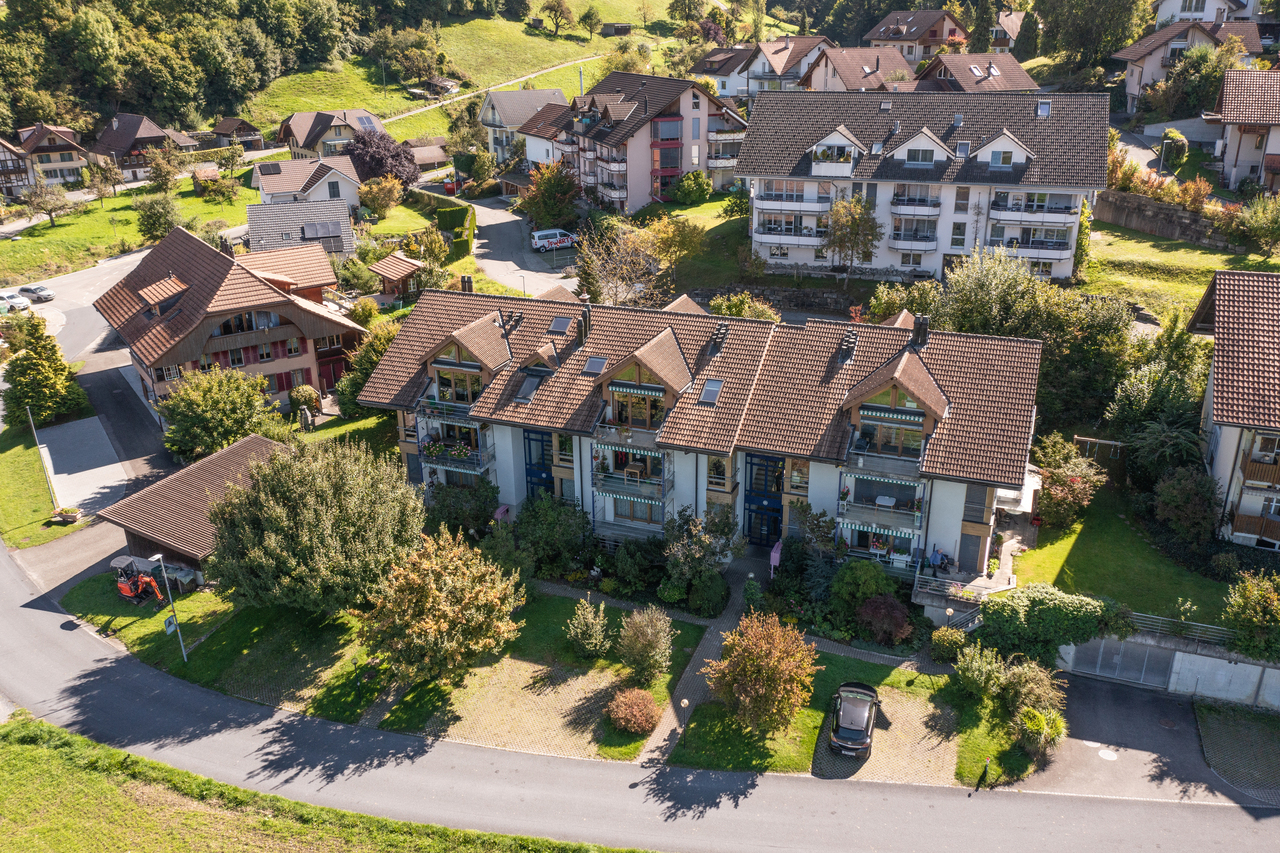 Immobilie in Niederhünigen - 5.5Zi.Wohnung,ruhigeLage,angrenzendanLandwirtschaftszone - Bild 10