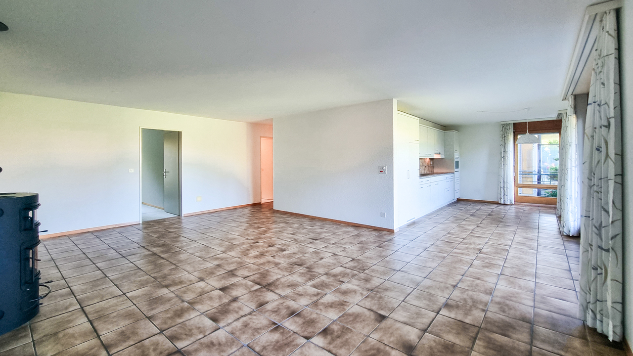 Immobilie in Niederhünigen - 5.5Zi.Wohnung,ruhigeLage,angrenzendanLandwirtschaftszone - Bild 0