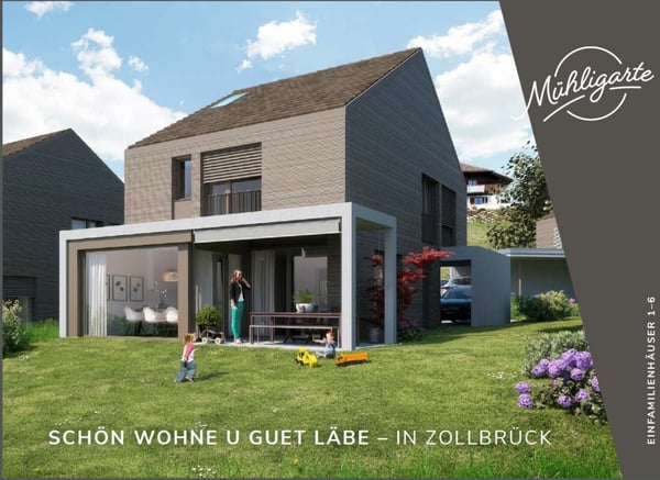 Freisehendes Einfamilienhaus - 1.5 Zimmer -> Neubau 2