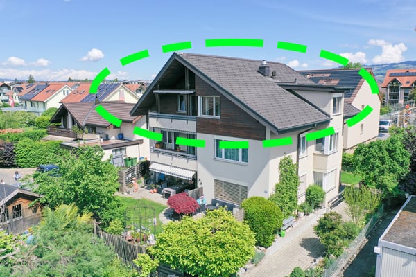 3.5 Zimmer-Dachwohnung mit rund 87 m² NF - an ruhiger Quartierlage 2
