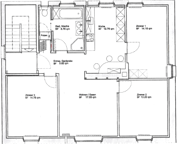 Hübsche 4.5 Zimmerwohnung mit schöner T…
