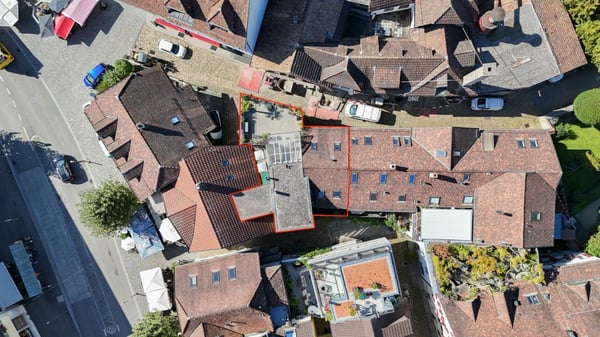 Altbauflair & 17 m² Terrasse: Exklusive Duplexwohnung über den Dächern von Solothurn 22