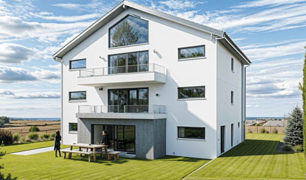 893 m² Bauland mit Architekturverpflichtung für 3-Familienhaus 1