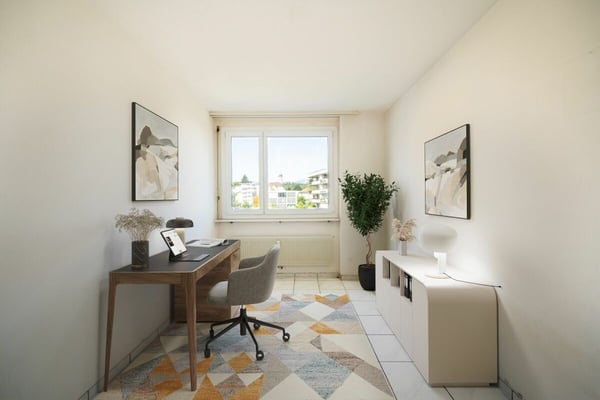 Zentral wohnen, individuell gestalten - 1.5-Zimmer-Wohnung mit Potenzial in Biberist 10