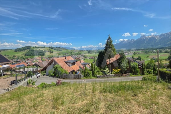 Bauland in exklusiver Panoramalage in Wattenwil 10