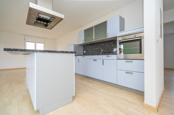 Moderne 1.5-Zimmer-Wohnung Gartensitzplatz in Dotzigen 1