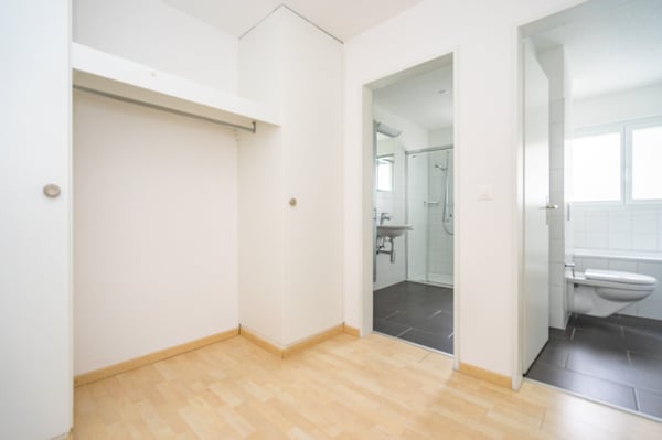 Moderne 1.5-Zimmer-Wohnung Gartensitzplatz in Dotzigen 7