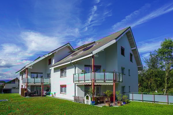 Moderne 1.5-Zimmer-Wohnung Gartensitzplatz in Dotzigen 9