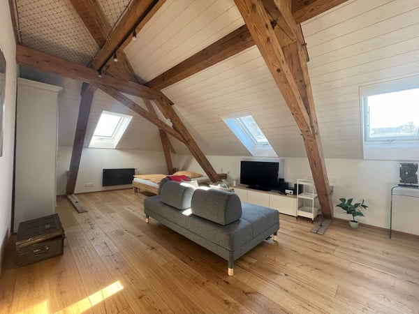 Tolle möblierte Dachwohnung mit Galerie in Kirchberg 7