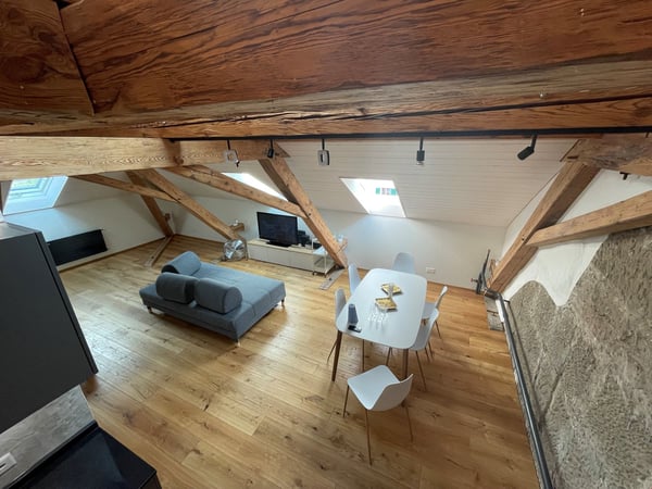 Tolle möblierte Dachwohnung mit Galerie in Kirchberg 5