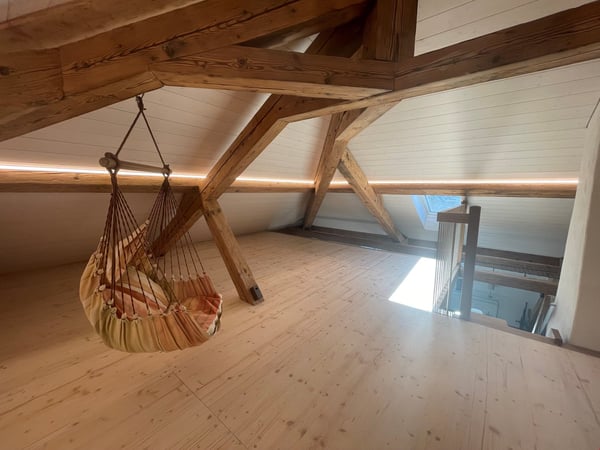 Tolle möblierte Dachwohnung mit Galerie in Kirchberg 9