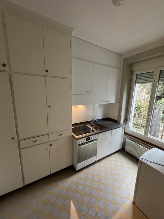 1-Zimmerwonung im Hochparterre (in der Länggasse) 3