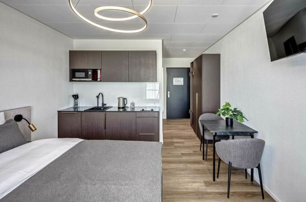 Vollmöbliertes BASIC Apartment - 6 m2 3