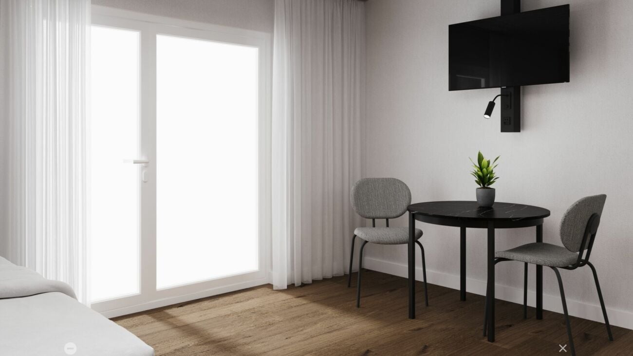Vollmöbliertes BASIC Apartment - 25 m2