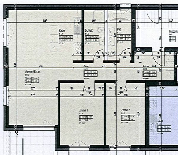 Attraktive 1.5 Zimmer-Attikawohnung mit grosser Terrasse 41m2 12