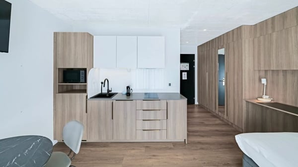 Vollmöbliertes BASIC Apartment - 25 m2 3