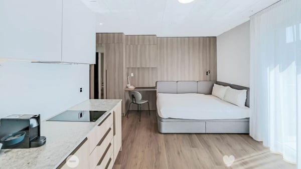 Möbliertes BASIC Apartment - 25 m2 5