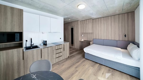Möbliertes BASIC Apartment - 25 m2 4